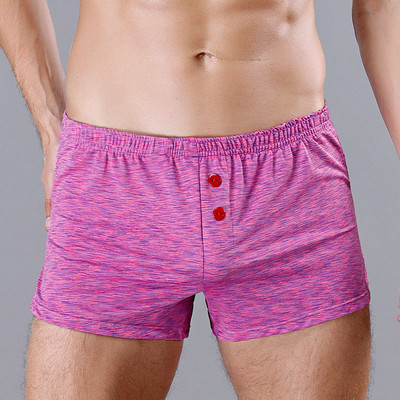 Vyriški laisvalaikio šortai vidutinio juosmens apatiniai Patogūs Arrow Kelnės Kvėpuojantys namų drabužiai Bokserinės kelnaitės Homme Boxers šortai apatinės kelnės