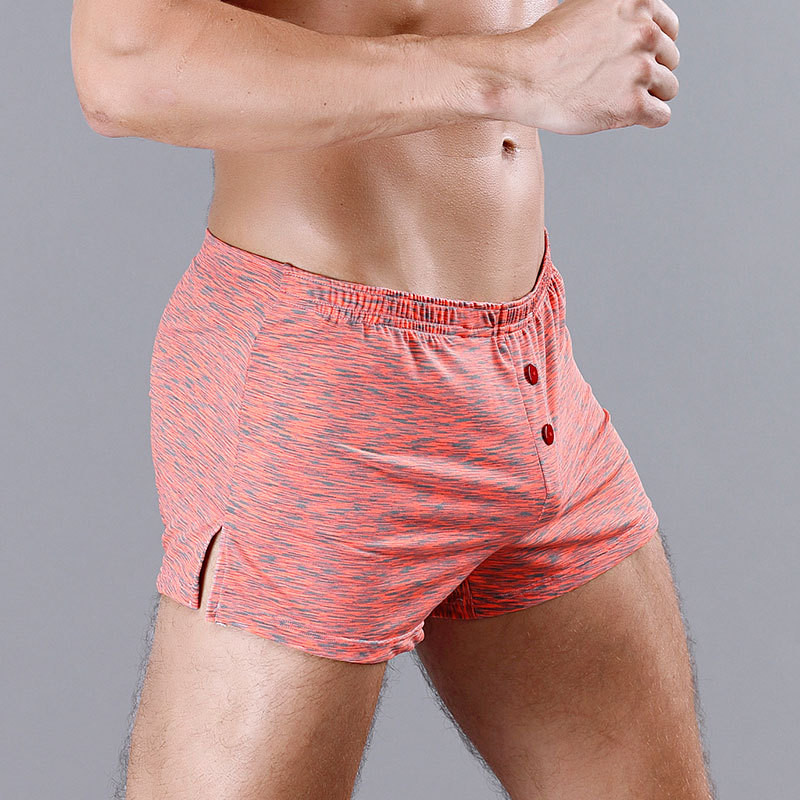 Vyriški laisvalaikio šortai vidutinio juosmens apatiniai Patogūs Arrow Kelnės Kvėpuojantys namų drabužiai Bokserinės kelnaitės Homme Boxers šortai apatinės kelnės