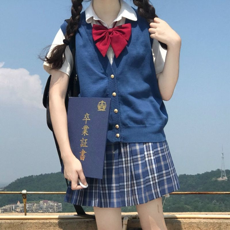 Pulover vestă pentru femei, primăvară, toamnă, topuri fără mâneci, cardigan decupat, transport gratuit, jachetă în stil colegiu japonez.