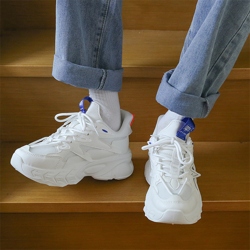 Pantofi vulcanizați pentru bărbați, 2023, de primăvară, cu talpă groasă, cu șireturi, ocazional, în aer liber, anti-alunecare, comozi, casual, respirabili, pantofi bărbați