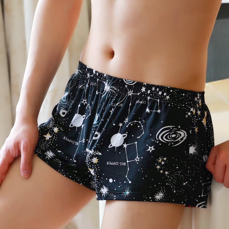 Nové pánske spodné prádlo, ľadovo hodvábne boxerky, letné priedušné, potlačené, hladké, módne, voľné, so šípkami, personalizované, mládežnícke boxerky