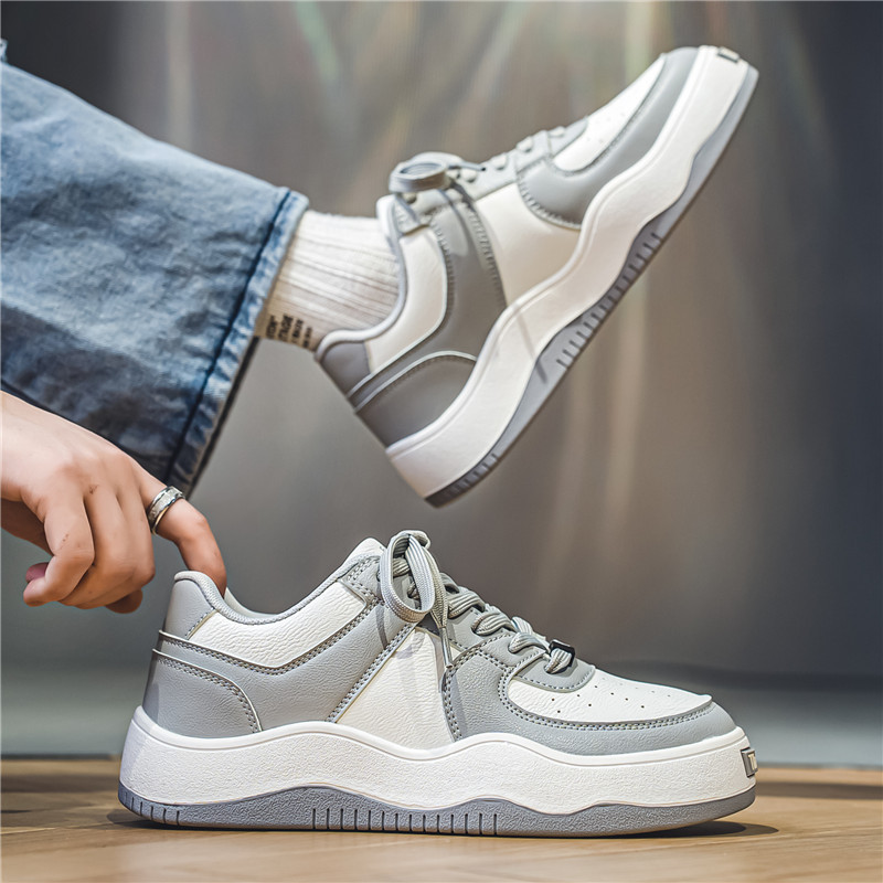 Ανδρικά παπούτσια Vulcanize Spring Breathable Αντιολισθητικά Casual Trend All-match Στρογγυλά Μόδα Άνετα Ανδρικά αθλητικά παπούτσια με μαλακό κάτω μέρος