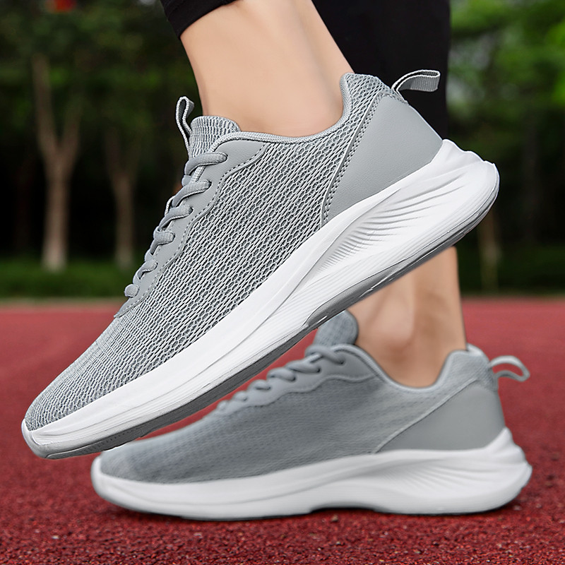 Ochiuri de primăvară cu șireturi Pantofi de alergare sport ocazional pentru bărbați Moda anti-alunecare Respirabil Confortabil Fund moale Versatili Pantofi pentru bărbați