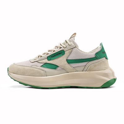 Noi de primăvară pentru petrecere a timpului liber, anti-alunecare, talpă groasă, pantofi cu șireturi pentru bărbați, confortabili, talpă moale, respirabil, versatili, pantofi vulcanizați pentru bărbați