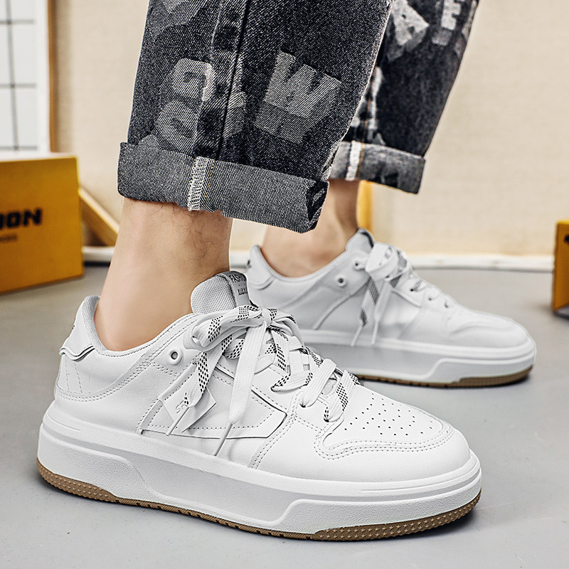 2023, de primăvară, pantofi casual pentru bărbați, cu șireturi, la modă, în aer liber, anti-alunecare, confortabili, cu fundul moale, la tendință, pantofi solidi pentru bărbați