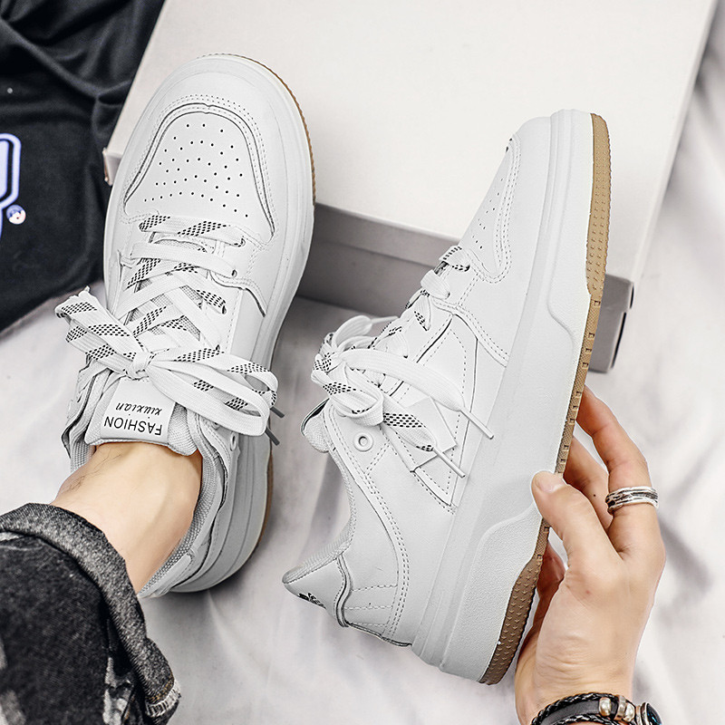 2023, de primăvară, pantofi casual pentru bărbați, cu șireturi, la modă, în aer liber, anti-alunecare, confortabili, cu fundul moale, la tendință, pantofi solidi pentru bărbați