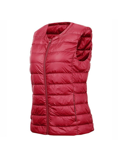 NewBang 6XL 7XL 8XL Prsluk velike veličine Ženski topli prsluk Ultra lagani puh prsluk Ženska prijenosna zimska topla podstava bez rukava