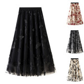 Duga suknja Ženska, boemska, udobna, široka letnja odijela s cvjetnim uzorkom. Ponuda ženske odjeće, besplatna dostava Faldas