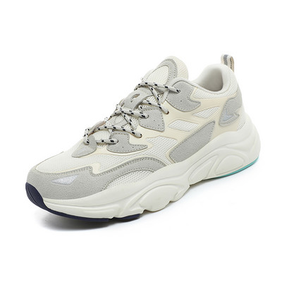 Ανδρικά παπούτσια Ανοιξιάτικα δικτυωτά κορδόνια επάνω Χοντή σόλα casual outdoor αντιολισθητική άνετα αναπνεύσιμα, ευέλικτα αθλητικά παπούτσια με μαλακό κάτω μέρος