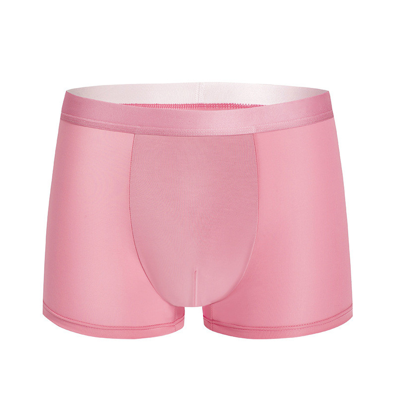 Brand muške gaćice Ice Silk Seamless Cool muške bokserice Ljetne brzo sušeće seksi gaće Cueca Prozračno donje rublje Gaće
