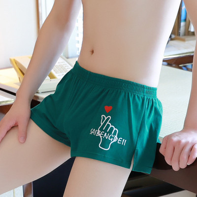 Pantaloni cu săgeți pentru bărbați, în 7 culori, cu imprimeu ocazional, de înaltă calitate, de dimensiuni mari, boxer, din bumbac, respirabil, moale, boxer pentru bărbați, lenjerie de corp