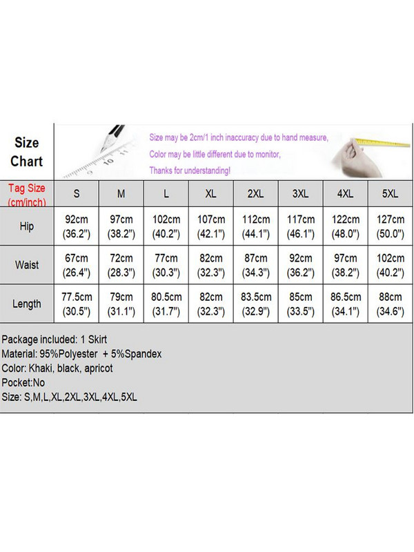 Elegantiškas rudens 2023 m. sijonas VONDA seksualus, aukštu juosmeniu, perpjautas, vidutinio dydžio sijonas moterims Madingas vienspalvis sijonas Streetwear Femme