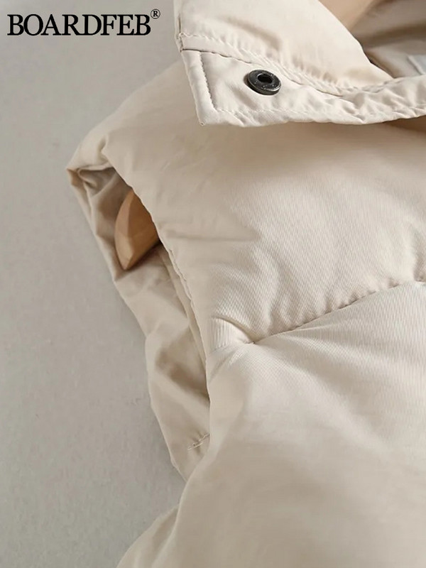 2023. Ženski topli kaputi, zimski prsluci, jednobojni jakni od debljeg pamuka, ležerna modna ženska gornja odjeća bez rukava, gornji dijelovi