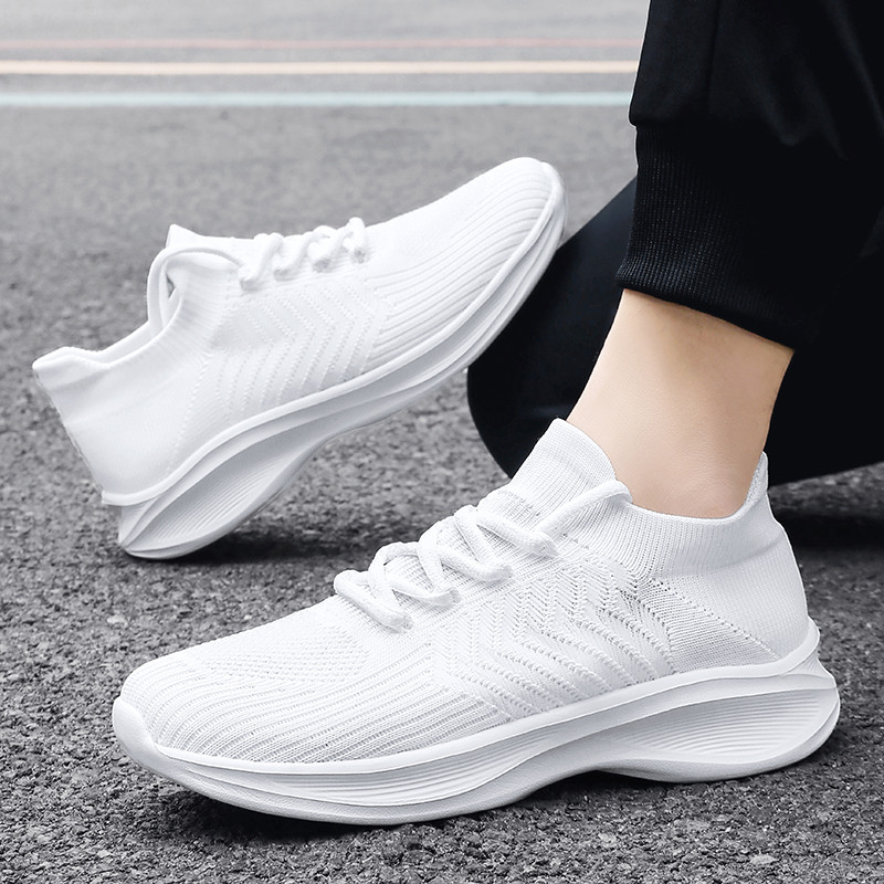 Mrežaste ležerne muške sportske cipele, moderne vanjske cipele protiv klizanja, prozračne, udobne, mekane potplate, svestrane cipele za muškarce