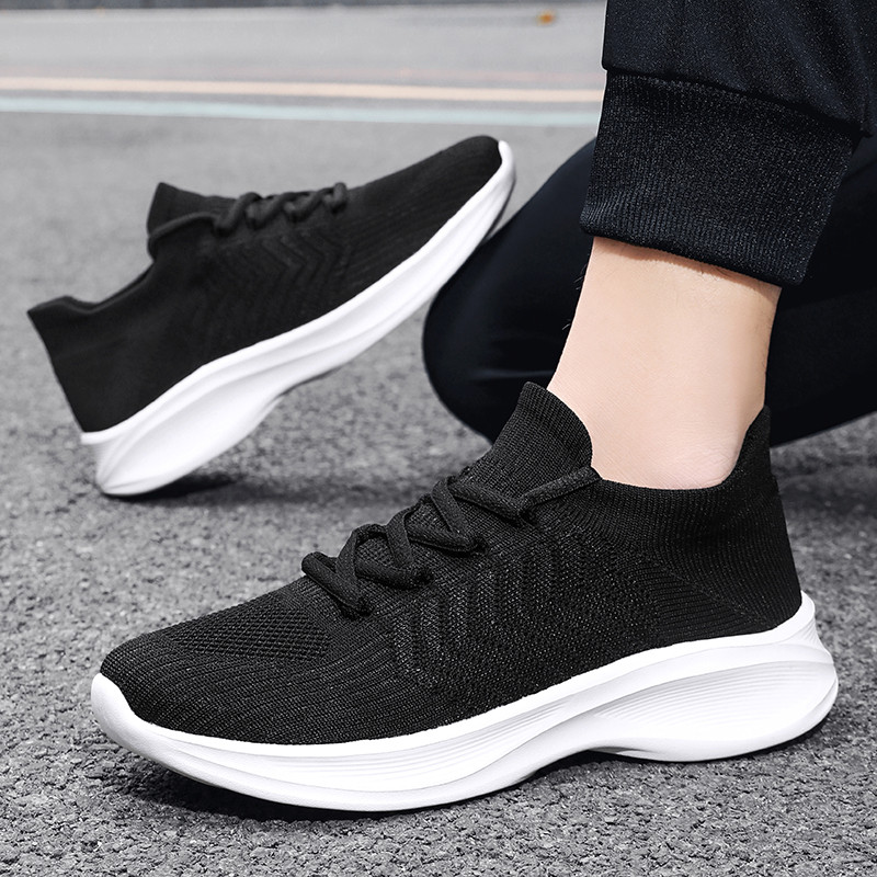 Mrežaste ležerne muške sportske cipele, moderne vanjske cipele protiv klizanja, prozračne, udobne, mekane potplate, svestrane cipele za muškarce