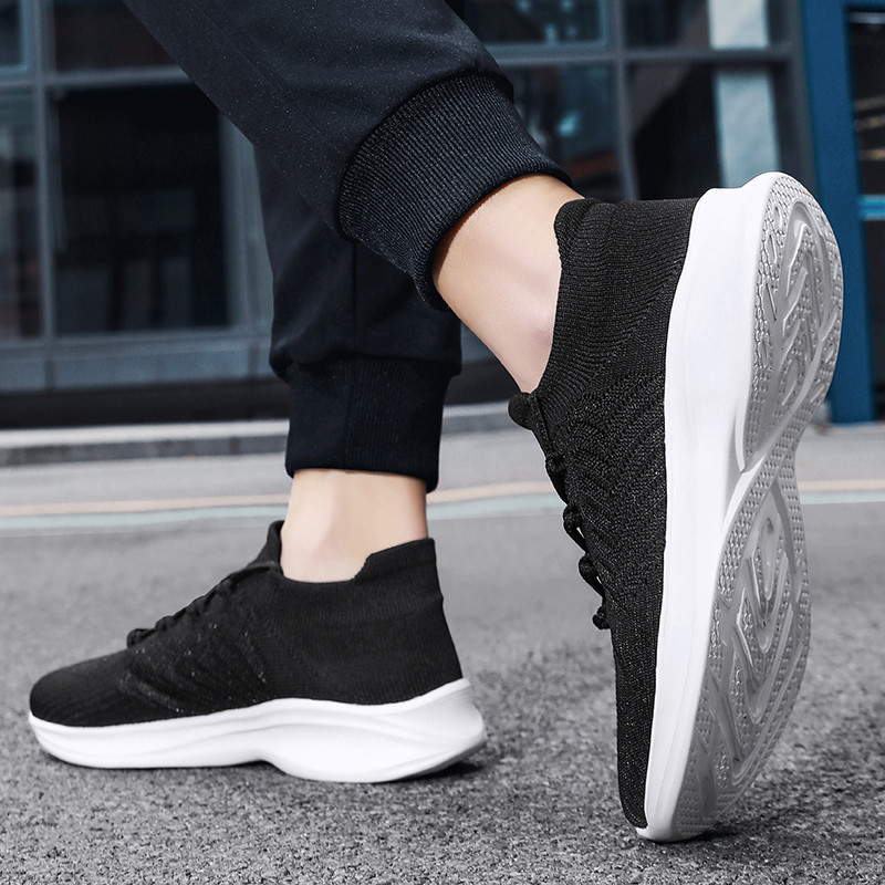 Mrežaste ležerne muške sportske cipele, moderne vanjske cipele protiv klizanja, prozračne, udobne, mekane potplate, svestrane cipele za muškarce