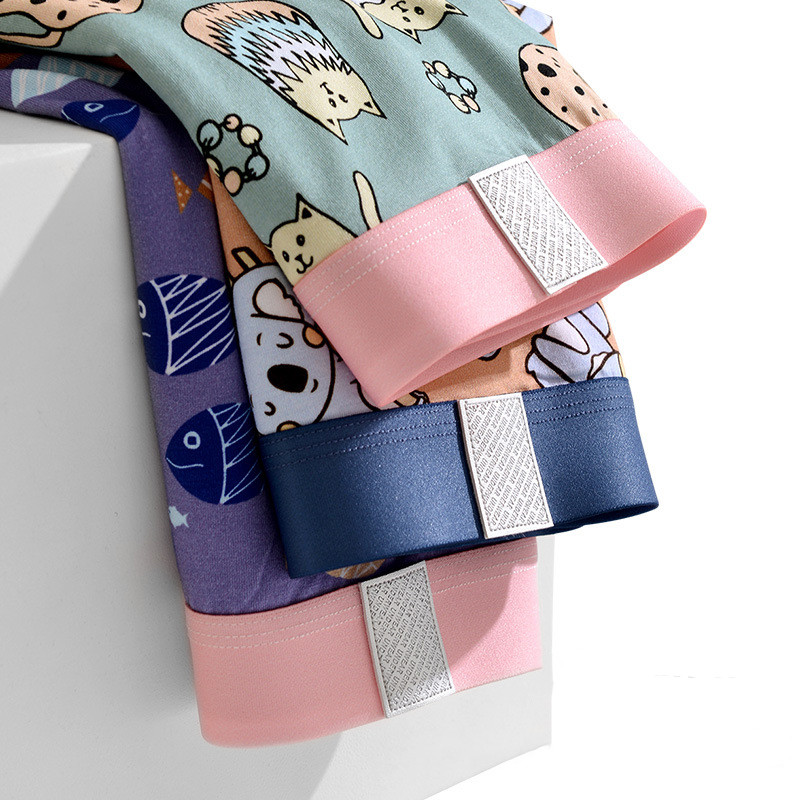 Nouă imprimare la modă, respirabil, pantaloni scurti boxer pentru bărbați, cu talie mijlocie, cu design de personalitate, chiloți sexy pentru bărbați, chiloți în husă în formă de U