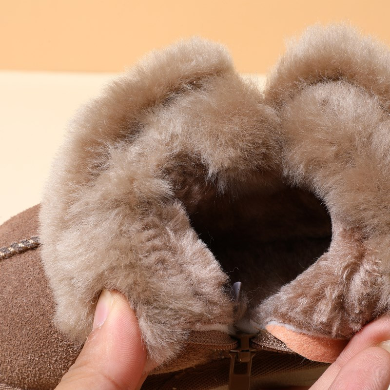 GT-CECD Nove zimske dječje čizme za snijeg Čizme za djevojčice Tople plišane cipele za dječake Modne dječje čizme Cipele za malu djecu