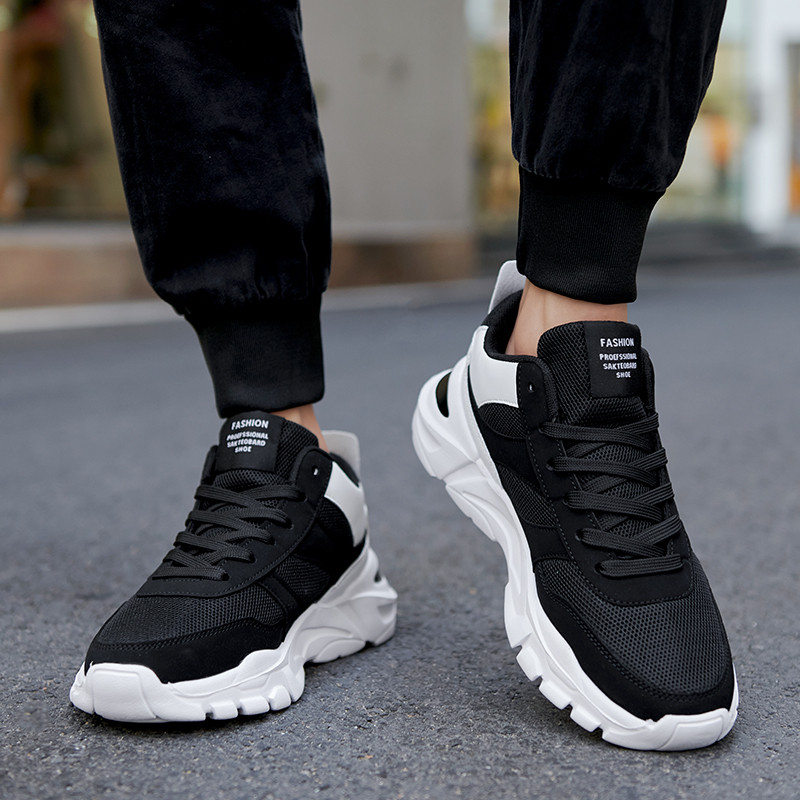 Muške sportske cipele Prozračne lagane tenisice za trčanje Ležerne prozračne cipele za hodanje Neklizajuće Udobne muške cipele Moda