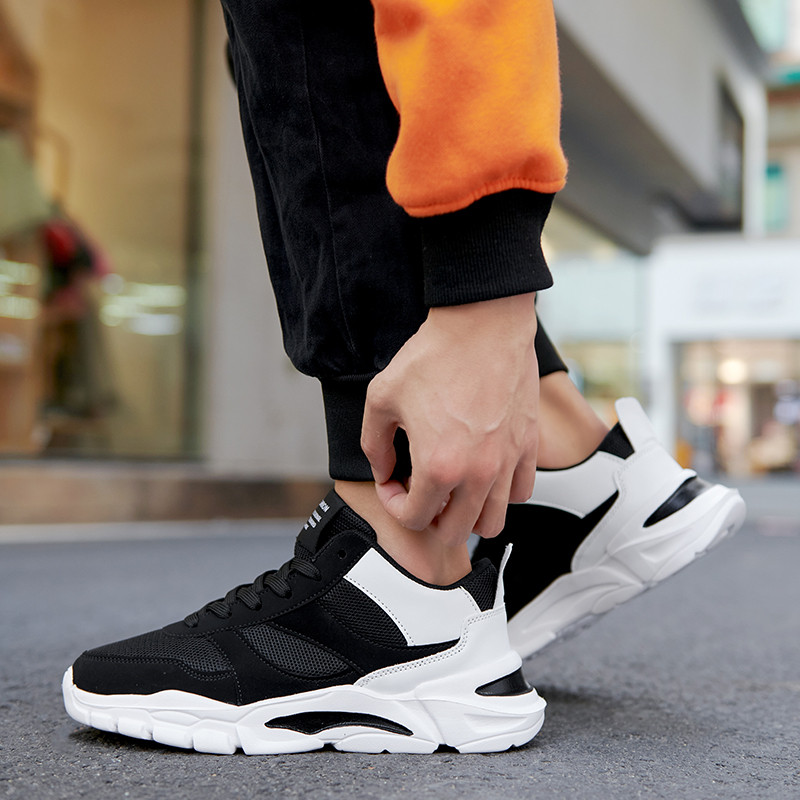 Muške sportske cipele Prozračne lagane tenisice za trčanje Ležerne prozračne cipele za hodanje Neklizajuće Udobne muške cipele Moda