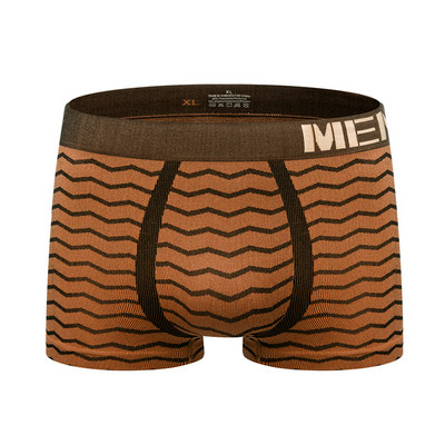 Chiloți fără sudură pentru bărbați Lenjerie de corp Boxeri cu talie mijlocie respirabili Chiloți boxeri elastici confortabili Husă sexy Chiloți Cueca