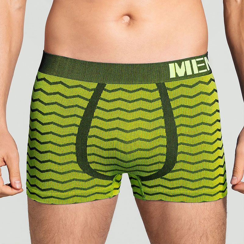 Bešavne muške gaćice Donje rublje Prozračne bokserice srednjeg struka Udobne elastične bokserice Seksi donje rublje Cueca