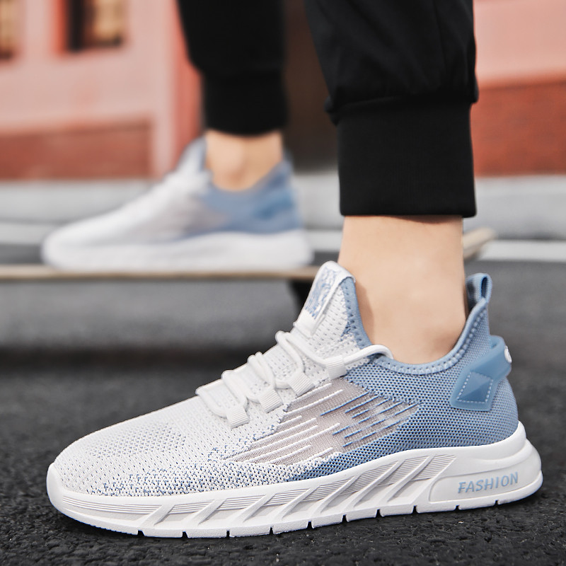 Pavasarinis Patogus minkštas dugnas neslystantis dezodorantas, kvėpuojantis skraidantis audinys, vyriškas sportinis bėgimas, laisvalaikio mada