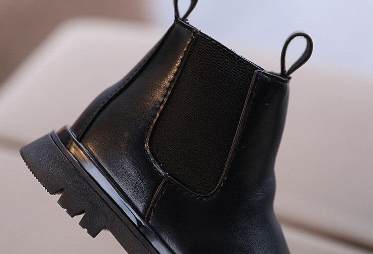 Marimea 21-30 Cizme din piele PU pentru copii calduroase toamna iarna pantofi copii printesa fete incalzitoare pentru picioare anti-alunecare cizme de zapada