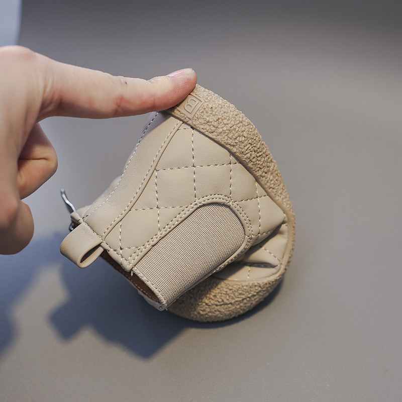 Cizme de iarnă pentru bebeluși băieți în aer liber pentru fete Cizme de zăpadă pentru copii de pluș pantofi din bumbac pantofi anti-alunecare pentru copii pantofi casual pentru sugari pantofi pentru copii mici