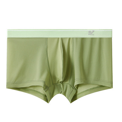 Ice Silk Boxer Vyrui Seksualus U maišelis Vyriškas apatinis trikotažas Apatiniai madingi bokseriai Apatiniai kvėpuojantys bokseriniai šortai Plonos naminės kelnaitės
