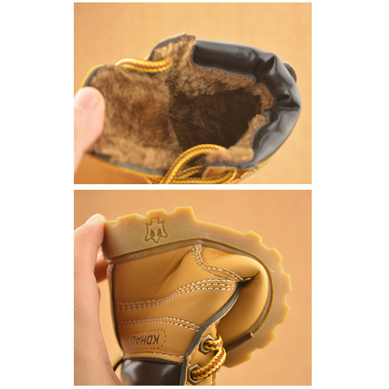 Toamnă Iarnă Cizme pentru bebeluși Cizme de modă pentru copii mici Pantofi pentru copii Băieți Fete Cizme de zăpadă Fete Băieți Cizme de modă de pluș Mărimea pantofilor 21-30
