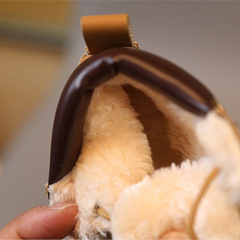 COZULMA Jesen Zima Dječje modne čizme s krznom 1-6 godina Dječaci Djevojčice Kožne kratke čizme s plišanim dječjim tenisicama 21-30