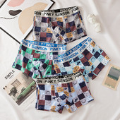 Muško donje rublje Pamučne bokserice Muške donje gaće Udobne prozračne muške gaćice Donje rublje Trup Bokserice Muške bokserice