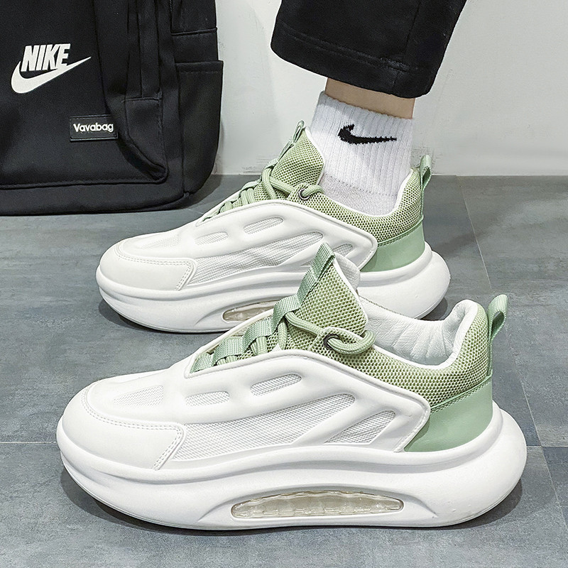 Pantofi pentru bărbați Primăvara șireți Confortabil Casual Anti-alunecare Deodorant Respirabil Moda Solid Versatil Tendință Pantofi vulcanizați pentru bărbați