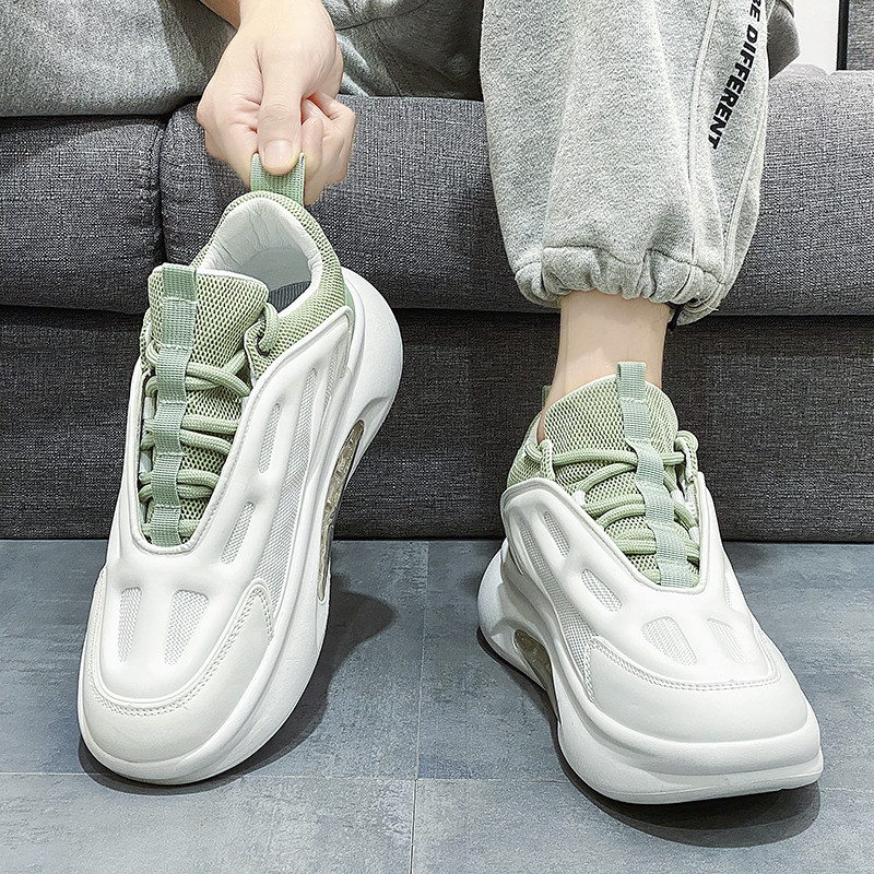 Pantofi pentru bărbați Primăvara șireți Confortabil Casual Anti-alunecare Deodorant Respirabil Moda Solid Versatil Tendință Pantofi vulcanizați pentru bărbați