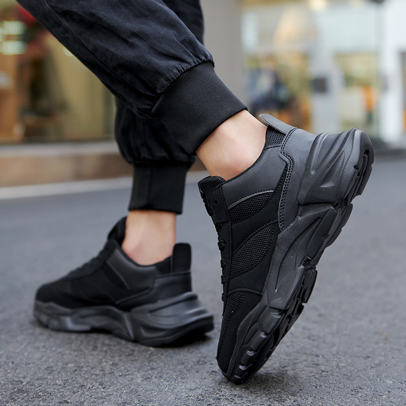 Pantofi de sport Nou de primăvară Casual Varf rotund Fund plat Cu șireturi La modă În aer liber Deodorant anti-alunecare Confortabil Respirabil Versatil