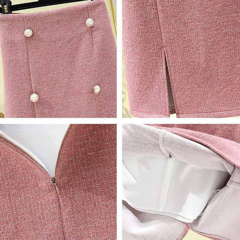 Netaisyklingi sijonai Moteriški Elegantiški šoniniai skelbimai Švelnus laisvalaikis rudeninis švelnus aukštu juosmeniu Paprastas Faldas laisvalaikio plonas estetiškas biuro moteris