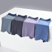 Muške seksi bokserice Mekano prozračno donje rublje Muške udobne čvrste gaćice Cueca Homme bokserice