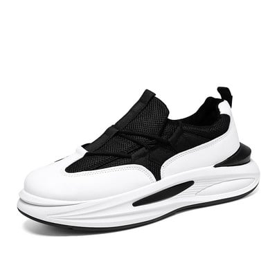 Nové jarné platformové šnurovacie ležérne pánske športové topánky pre otcov, módne outdoorové, protišmykové, dezodoračné, priedušné, trendy, univerzálne topánky