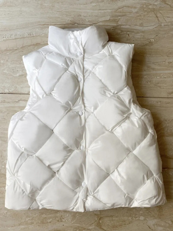 Vestă jachetă pentru femei, iarna 2023, nouă modă, caldă, neagră, împletită, pufoase, jachete solide, fără mâneci, ocazional, vintage, parc