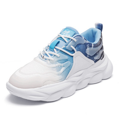 Batai vyrams 2023 m. pavasariniai suvarstomi tinkliniai storo pado madingi lauko neslystantys patogūs minkštu padu kietu, negili vyriški sportbačiai