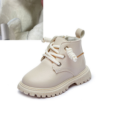 Vaikams pavasario rudeniniai trumpi batai berniukams Madingi britiški batai mergaičių madingi šilti trumpi batai kūdikiams kokybiški odiniai batai