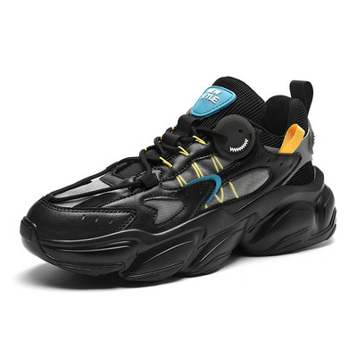 2023, de primăvară, cu șireturi, cu talpă groasă, pantofi casual pentru bărbați, la modă, în aer liber, anti-alunecare, pantofi solizi, confortabili, pentru bărbați