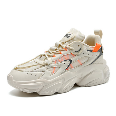 2023, de primăvară, cu șireturi, cu talpă groasă, pantofi casual pentru bărbați, la modă, în aer liber, anti-alunecare, pantofi solizi, confortabili, pentru bărbați