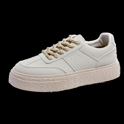 Muške vulkanizirane cipele S okruglim prstima Debeli donji dio Udobne Neklizajuće Prozračne Retro Niche Ležerne Trendy Sportske cipele za sve vrste