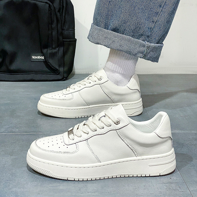 Pantofi pentru bărbați 2023 la modă plat cu șireturi ocazional modă în aer liber anti-alunecare Confortabil fund moale Tendință asortată pantofi bărbați