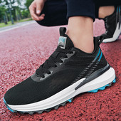 Muške tenisice, moderne vanjske neklizajuće mrežaste naramenice, ležerne, prozračne, svestrane, udobne, mekane potplate, plitke cipele za muškarce