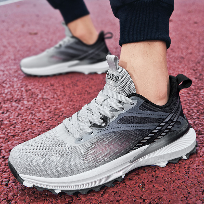 Muške tenisice, moderne vanjske neklizajuće mrežaste naramenice, ležerne, prozračne, svestrane, udobne, mekane potplate, plitke cipele za muškarce