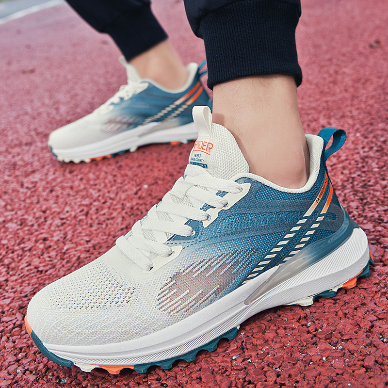 Muške tenisice, moderne vanjske neklizajuće mrežaste naramenice, ležerne, prozračne, svestrane, udobne, mekane potplate, plitke cipele za muškarce