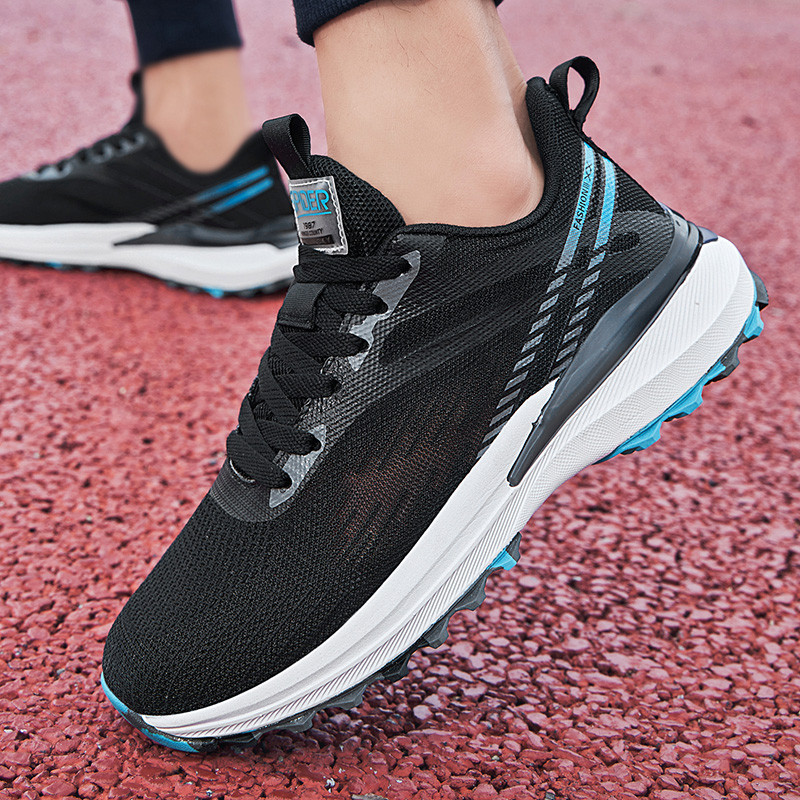 Muške tenisice, moderne vanjske neklizajuće mrežaste naramenice, ležerne, prozračne, svestrane, udobne, mekane potplate, plitke cipele za muškarce